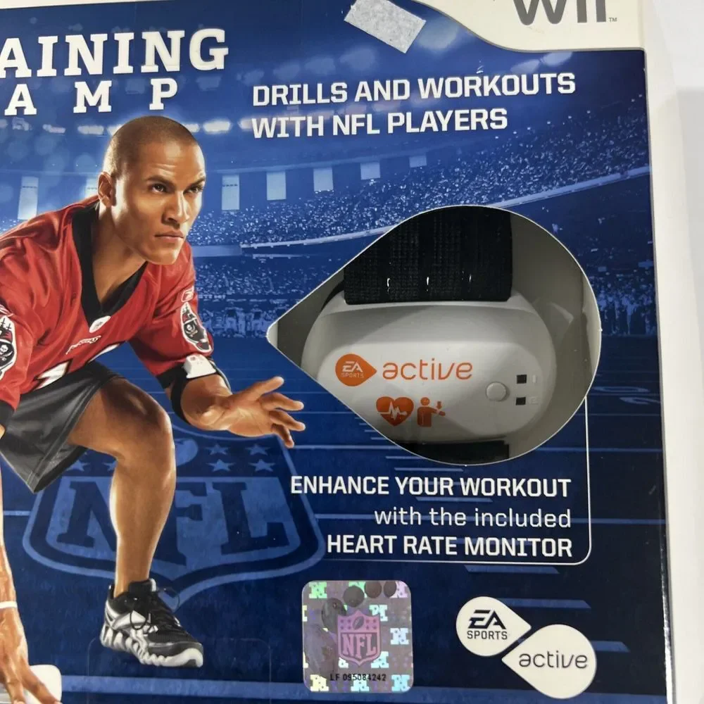 Nintendo Wii NFL Training Camp Drills And Workouts With‎ NFL Players 2010 NEW